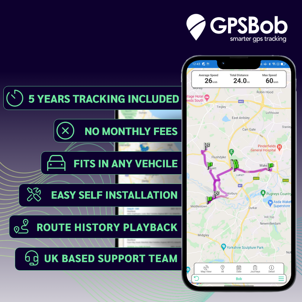 Yabby Battery 4G GPS Caravan Tracker