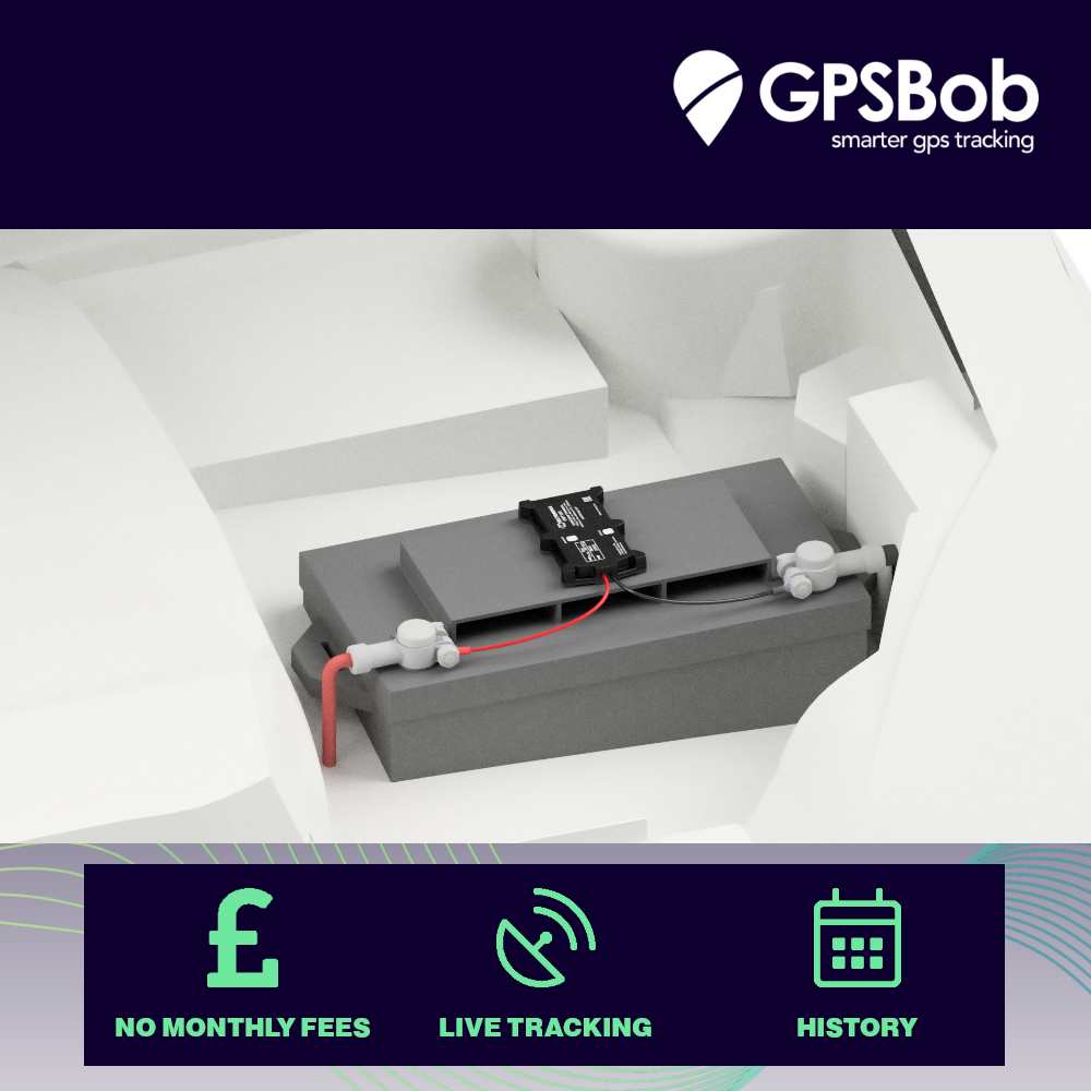 5 Year Two-wire 4G GPS Vehicle Tracker - GPSBob