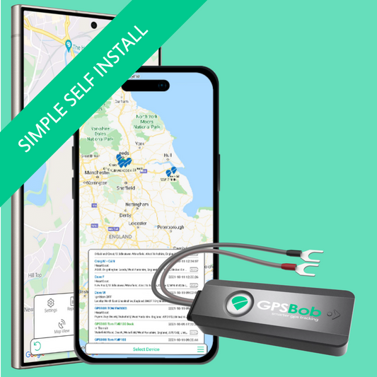 Pay Monthly Two-wire 4G GPS Vehicle Tracker - GPSBob