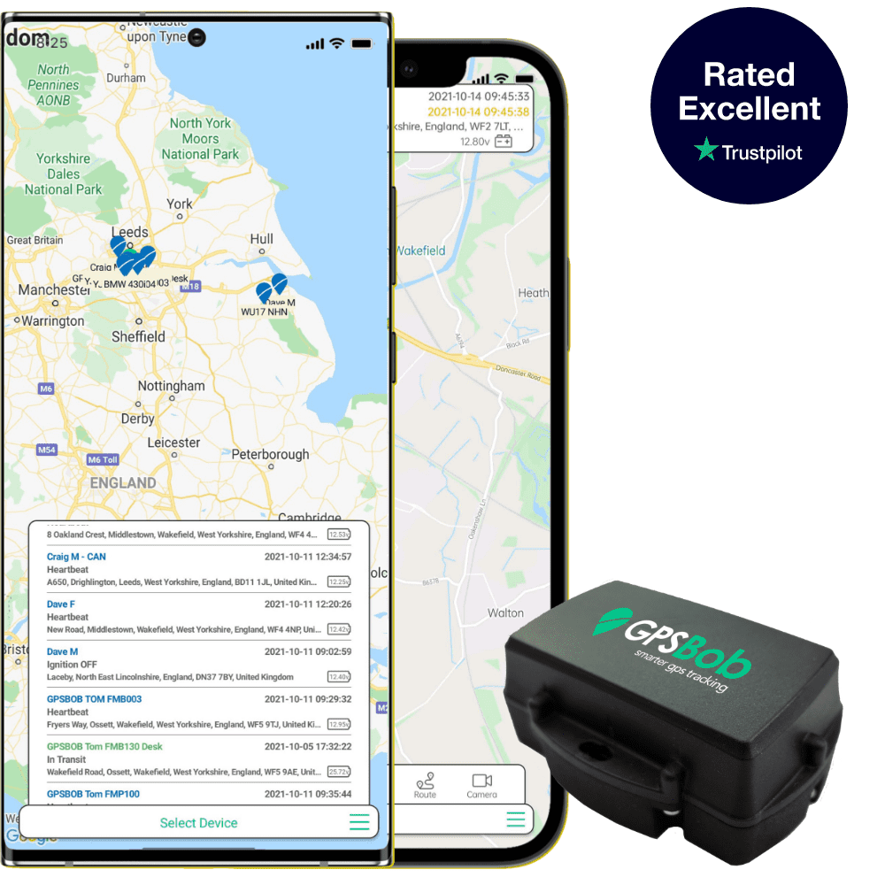 4G GPSBob Mongoose S7 Asset UK Insurance Approved Thatcham Tracker