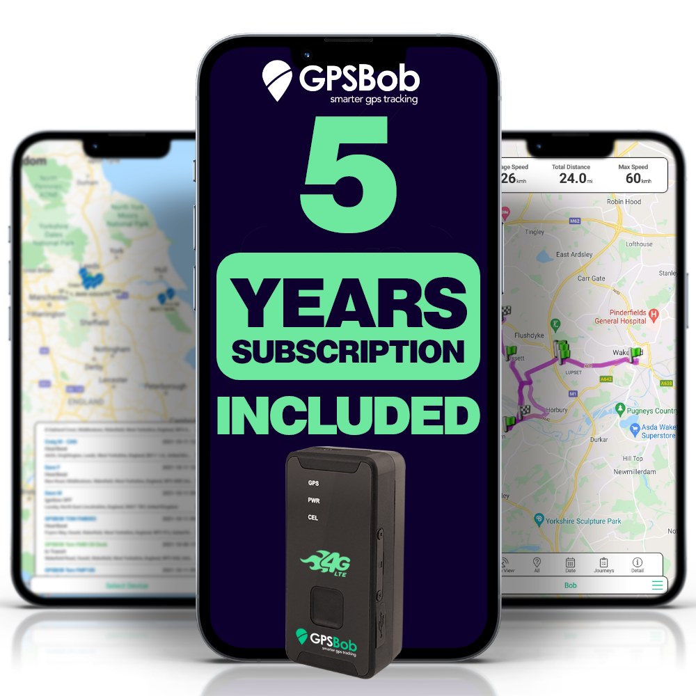 5 Year Portable 4G Personal GPS Tracker