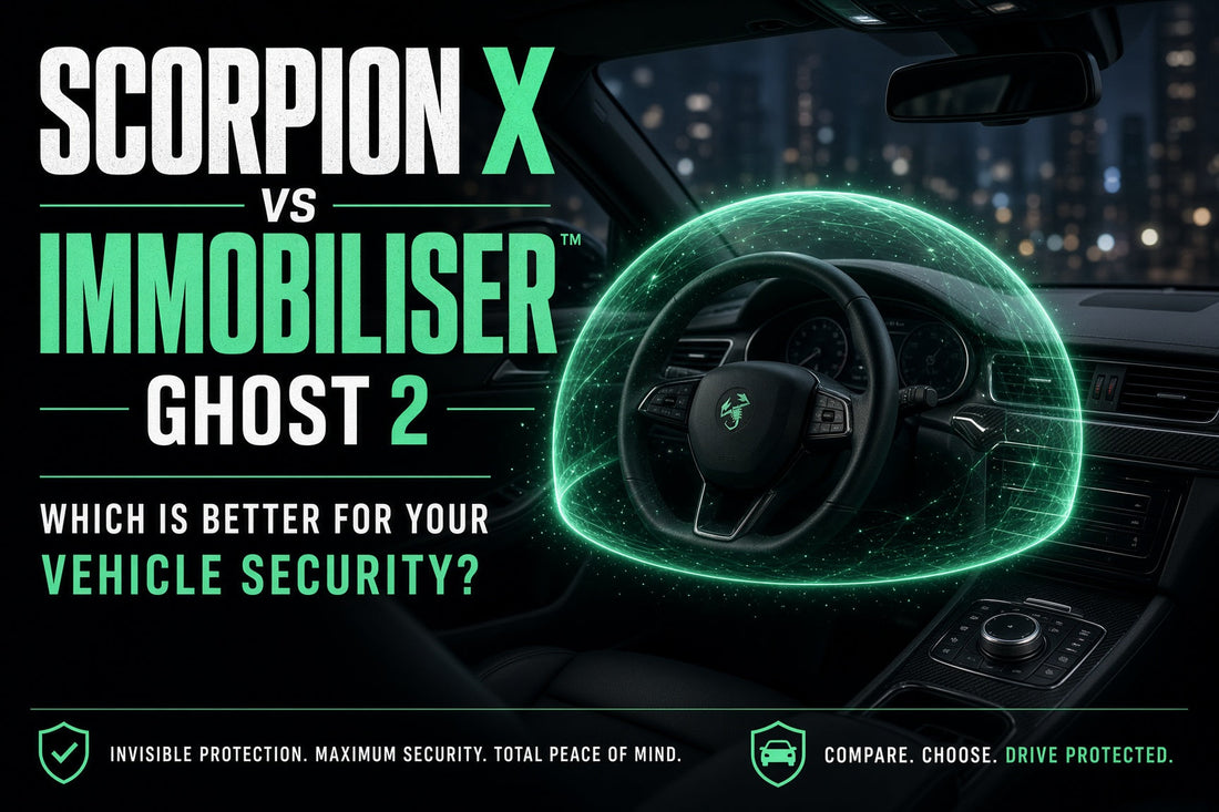 Scorpion X Immobiliser vs Ghost 2: Which Is Better for Your Vehicle Security?