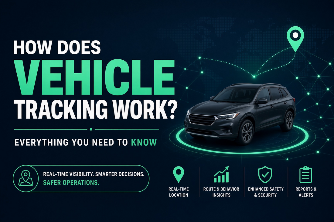 How Does Vehicle Tracking Work? Everything You Need to Know