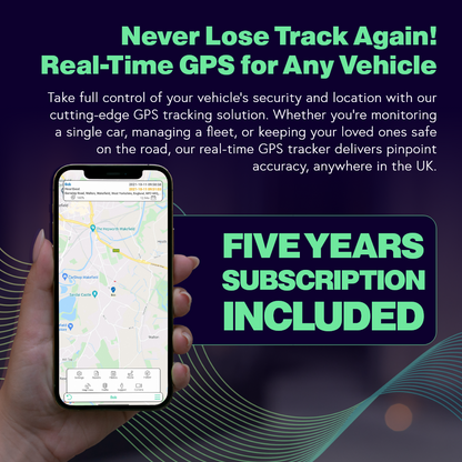 5 Year Portable 4G Personal GPS Tracker