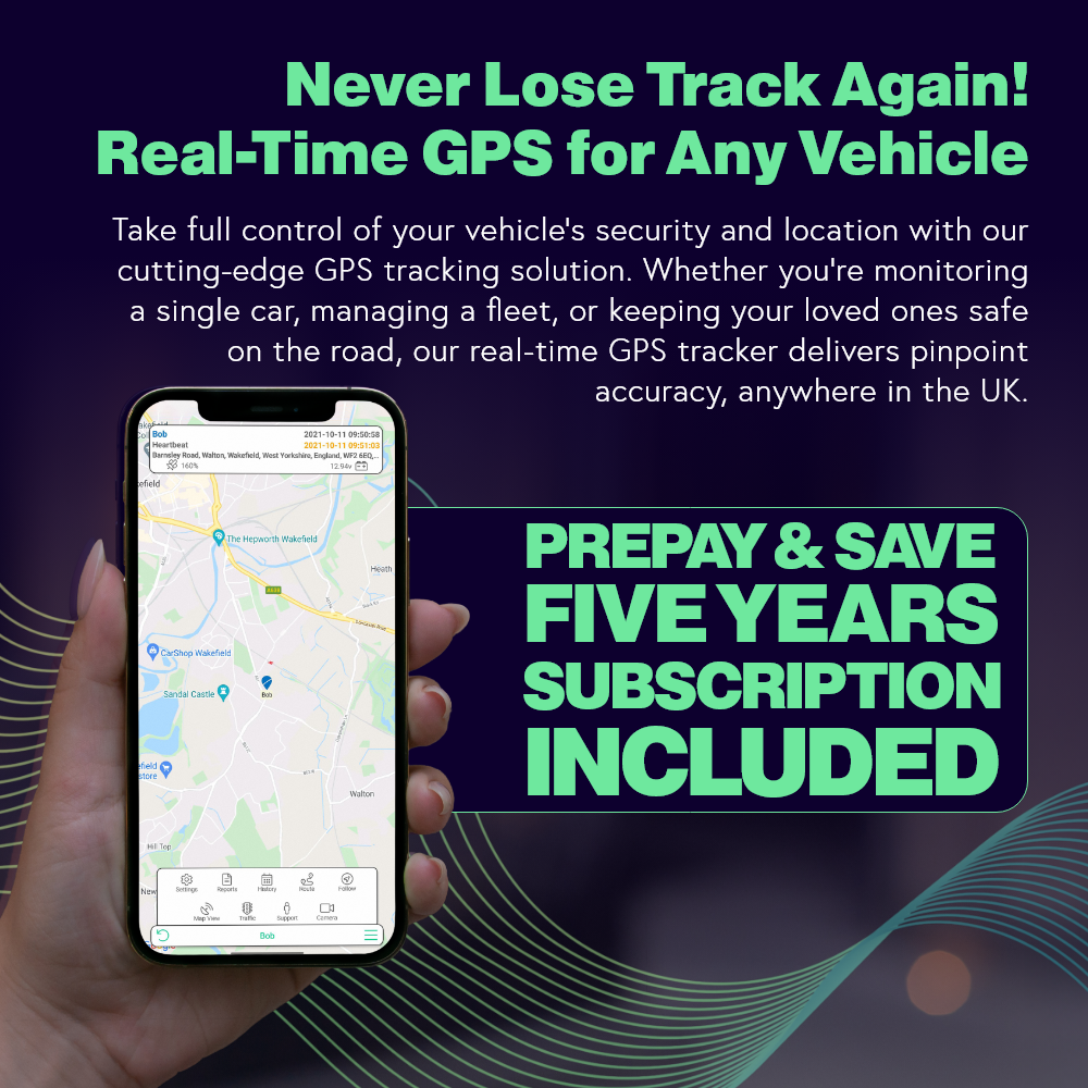 5 Year 4G OBD GPS Vehicle Tracker
