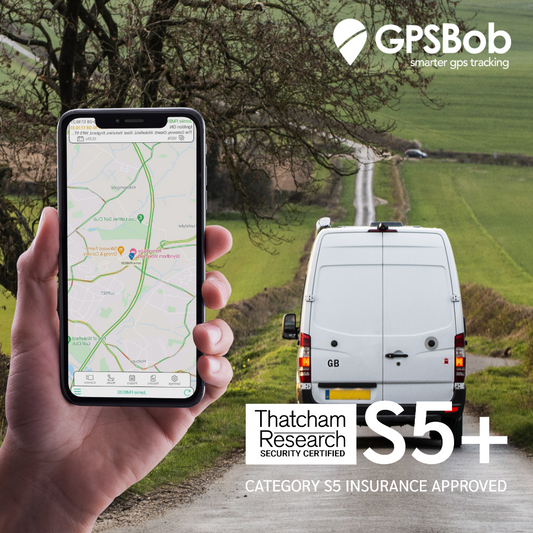 4G GPSBob Mongoose S5 Plus UK Insurance Approved Thatcham Van Tracker