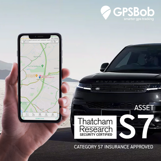 4G GPSBob Mongoose S7 Asset UK Insurance Approved Thatcham Tracker