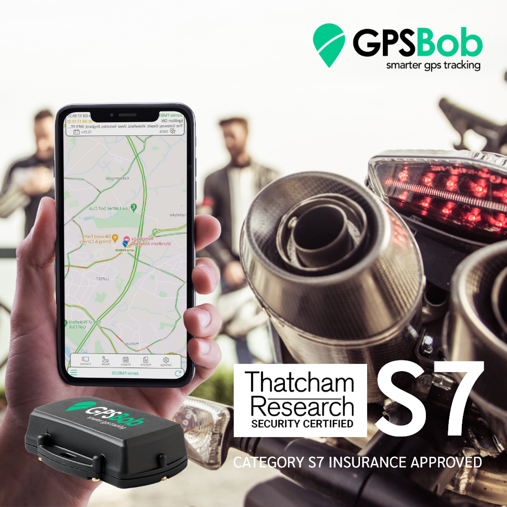 4G GPSBob Mongoose S7 UK - Motorbike