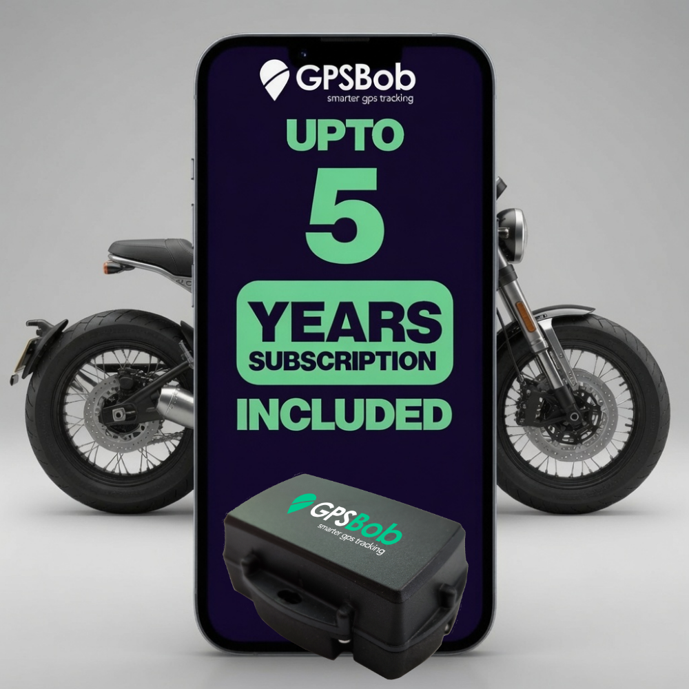 Yabby Battery 4G GPS Motorbike Tracker