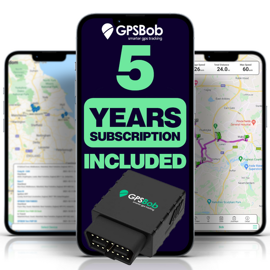 5 Year 4G OBD GPS Vehicle Tracker
