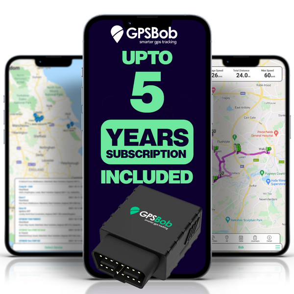 5 Year 4G OBD GPS Vehicle Tracker